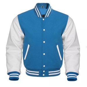 Personnalisation d'usine OEM veste de baseball Letterman Streetwear manteau bombardier avec motif imprimé brodé manteau personnalisable - Product Image 5