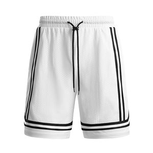 Nouveauté 2026 – Short de basketball pour homme 100 % coton de qualité supérieure, design populaire, séchage rapide, respirant, avec cordon de serrage, service OEM - Product Image 4