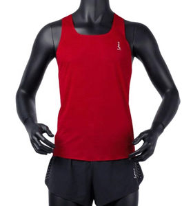 Débardeur sans manches en coton pour hommes, gilet de voyage avec logo personnalisé, vêtements de sport avec motif patchwork, vente en gros - Product Image 3