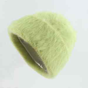 Wholesale New Trendy Custom Knitted <b>Wool</b> Blend Jacquard Unisex <b>Beanies</b> - Product Image 3