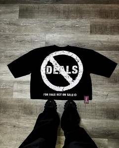 T-shirt baggy à manches courtes pour femmes avec sérigraphie T-shirt à col rond respirant de haute qualité - Product Image 2