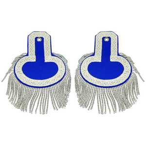 Hombreras Bordadas de Alta Calidad para Coser, Hombreras Francesas con Tela de Lona, Hombreras Personalizables - Product Image 6