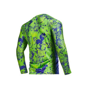Ropa de Pesca para Hombre con Protección UV UPF50+, Material Personalizado que Absorbe la Humedad, Camisetas de Pesca de Manga Larga con Impresión por Sublimación, Nueva Llegada - Product Image 3
