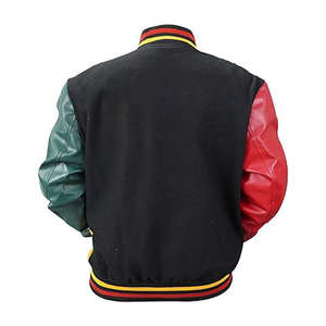 Venta al por mayor de alta calidad College Letterman chaqueta de béisbol bordado diseñador Streetwear equipo de béisbol chaqueta 2024 estilo - Product Image 4