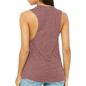 Bella Canvas Débardeur Flowy Muscle pour femme Mauve Slub - Product Image 2