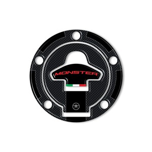 Adesivo Moto 3D Protezione Tappo Serbatoio a 5 Fori per Ducati Monster - Product Image 2