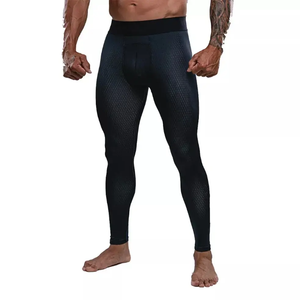 Logotipo personalizado MMA al por mayor de sublimación mallas deportivas ropa deportiva polainas de compresión MMA polainas para hombres - Product Image 1