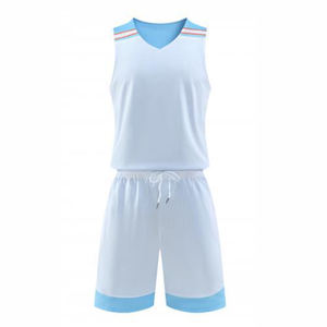Ensemble d'uniformes de basketball personnalisables OEM, durables, à séchage rapide, avec impression de nom et numéro, pour l'entraînement et la compétition des équipes adultes - Product Image 1