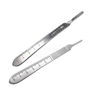 ด้ามมีดผ่าตัดพร้อมไม้บรรทัด 4 3/4 นิ้ว วัสดุคุณภาพดี ขายดี - Product Image 1