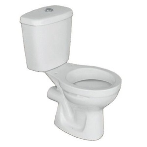 Vente directe d'usine indienne de haute qualité Design moderne deux pièces en céramique européenne salle de bain toilette carré bol Carton emballage - Product Image 1