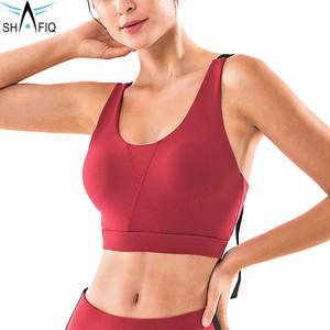 Women's XL High Quality Seamless Wireless Spandex <b>Sports</b> <b>Bra</b> Custom Logo Breathable Quick Dry Eco-Friendly Fitness Plus Size - Product Image 6