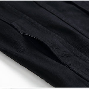 Blouson en jean élégant pour homme, nouveau design personnalisé, taille standard, respirant, avec poches décoratives, style streetwear, hiver, haute couture - Product Image 2