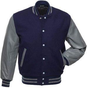 High Quality Customized Stand Collar High Street Style Pakistan Made Custom Casual Wear <b>Long</b> Sleeve Varsity <b>Jacket</b> <b>for</b> <b>Men</b> - Product Image 2