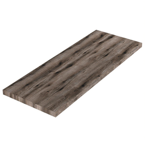 Mensola Sospesa Sotto Lavello 120cm in Legno di Quercia Fossile, Arredo Bagno di Koricini - Product Image 3