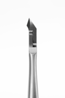 Pince à cuticules en acier inoxydable avec logo personnalisé CL.205 Nghia, double ressort, mâchoire de 7 mm, fabriquée au Vietnam, export.
