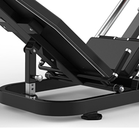 Presse à jambes linéaire commerciale à rail droit pour entraînement complet du bas du corps en salle de sport RS-1029
