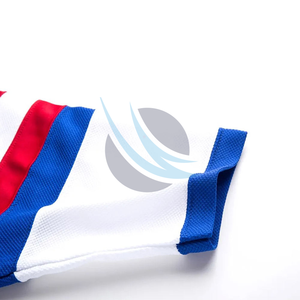 Jerseys de hockey sobre hielo de estilo de entrenamiento con material ligero ilustraciones sublimadas y tamaño para equipos de jóvenes y adultos - Product Image 4