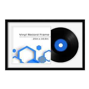 Marco de Madera para Discos de <span class=keywords><strong>Vinilo</strong></span> Chunlei OEM, para Exhibición de Discos, con Tamaño y Color Personalizados, y Barnizado UV - Product Image 2