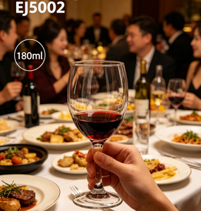 Verre à dégustation de vin 180 ml en gros, gobelet à long pied pour bar à vin européen, <span class=keywords><strong>restaurant</strong></span>, hôtel, banquet et salon VIP - Product Image 5