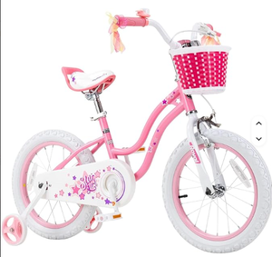 Bicicleta para Niñas EZ Bike Stargirl, Bicicleta de Equilibrio sin Pedales para Aprender a Pedalar Fácilmente, de 12 a 20 Pulgadas para Niños Pequeños - Product Image 1