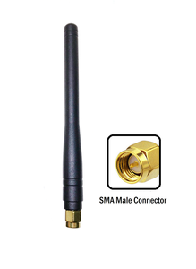 Antena de pato de goma con conector macho recto, alta calidad, alta demanda, 315MHz, 3dBi, hecho en la India - Product Image 3