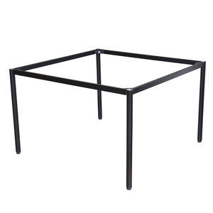 OMA I HCOM007 Design Minimaliste 120x120cm Pieds en Fer à Assembler pour Table Modulable 2-en-1 - Product Image 1