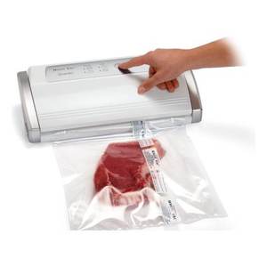 Machine de mise sous vide Dinamika 220W blanche et argentée VG02PK1 - Product Image 4