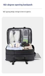 Mochila de Viaje para Portátil de Negocios con Bolsa de Compresión al Vacío USB Tipo-C Antirrobo de Gran Capacidad, <span class=keywords><strong>Sin</strong></span> Bomba, en Existencia - Product Image 4