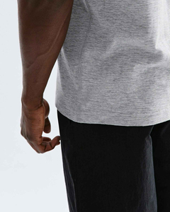 T-shirt pour homme de haute qualité 100% coton, impression de logo de marque personnalisée, t-shirts graphiques unis, blancs, séchage rapide, respirants, col rond - Product Image 4