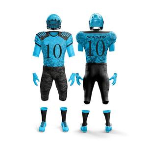 Uniformes de football américain personnalisables Tissu respirant de haute qualité avec logos d'équipe personnalisés pour des vêtements de sport élégants et durables - Product Image 3