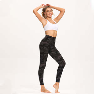 WAVE Women's High Waist Yoga Pants Tummy Control <b>Slimming</b> Booty <b>Leggings</b> Workout Running Butt Lift Tights - Product Image 5