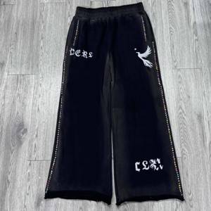 ชุดวอร์มปักโลโก้ตามสั่งสำหรับฤดูหนาว ชุดกีฬาสำหรับทุกเพศ ผลิตจากผ้าฝ้าย 100% ระบายอากาศได้ดี เป็นมิตรกับสิ่งแวดล้อม คุณภาพสูง - Product Image 3