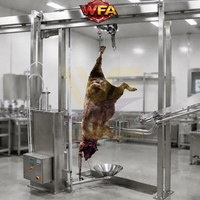 Machinerie de transformation de la viande à vendre, équipement de boucherie bovine, machine d'abattage de bétail, ligne d'abattage de bœuf HACCP, coût