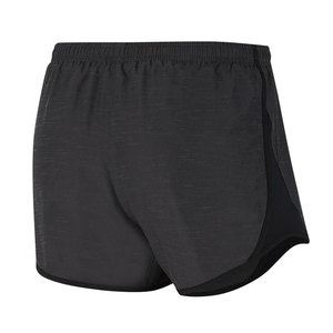 Pantalones cortos para correr de gimnasio con cintura elástica de alta calidad para mujer, pantalones cortos de entrenamiento transpirables suaves de poliéster 100%, pantalones cortos personalizados con bolsillo - Product Image 3