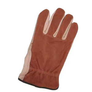 Guantes de trabajo de desgaste industrial de construcción Guantes de trabajo de cuero de buena calidad Guantes DE TRABAJO DE SEGURIDAD DE Venta caliente - Product Image 5