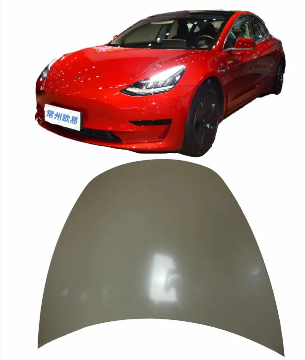 Copertura cofano motore per Tesla modello 3 cofano auto a 2017 2019 cofano motore sistemi di carrozzeria 1081390-E0-C 1081390