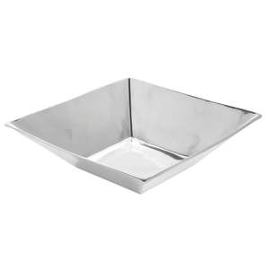 Plateau de service unique en métal poli Vente en gros de l'Inde Nouvelle arrivée Plateau de service en métal fait main - Product Image 4