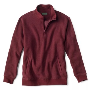 ขายส่งที่กําหนดเองพิมพ์Hoodieความปลอดภัยครึ่งซิปเสื้อผู้ชายเสื้อ 1/4 ต้นสี่ส่วนซิปStand-Up COLLARเหงื่อเสื้อ - Product Image 1