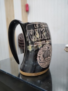 Cuerno de Vino Vikingo Pulido de Alta Calidad, Estilo Animal, Estilo Europeo, Cuerno Tallado para Beber Café - Product Image 6