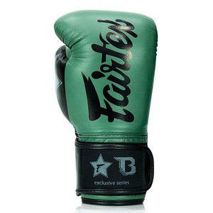Guantes de boxeo profesionales Fairtex 100% modelo caliente de cuero genuino de nueva llegada - Product Image 5