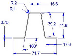 Travi per Pavimenti <span class=keywords><strong>in</strong></span> <span class=keywords><strong>Acciaio</strong></span> Zincato Anticorrosione Moderne per Coperture - Product Image 5