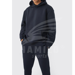 Conjuntos Deportivos de Forro Polar para Hombre de Alta Calidad, Logotipo Personalizado, Última Moda en Ropa Deportiva Informal, Conjuntos de Gimnasio para Invierno, Cintura Elástica, Transpirable, 100% - Product Image 2