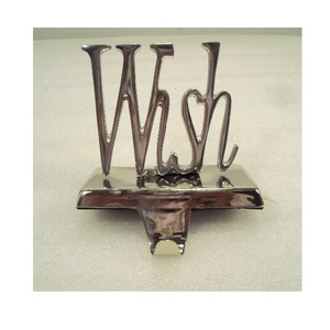 Blue Eagle Metal <b>Stocking</b> <b>Holder</b> For Christmas Table Top Decorative - Product Image 2