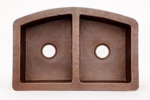 Best Selling Copper Kitchen Sink undermount Kitchen Sink in Antique Finished New Shaped <b>Basin</b> Metal Sink for Multipurpose - Product Image 2