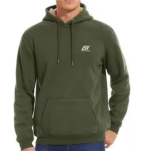 Sudadera con Capucha para Hombre, Diseño Personalizado, Informal, Invierno 2024, Poliéster/Algodón, Teñido Liso, Transpirable, 350g, Venta al Por Mayor - Product Image 1
