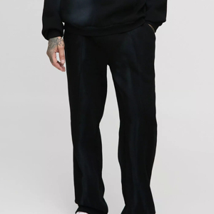 Nouveau survêtement de sport pour homme respirant de haute qualité avec logo personnalisé, ensemble jogging 2 pièces, survêtement évasé pour homme, service personnalisé - Product Image 5