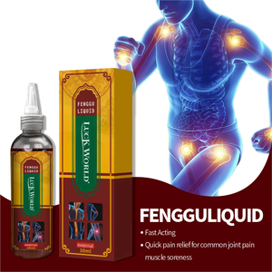 Minyak Moxibustion Perawatan Kesehatan Penyerap dan Penembus untuk Nyeri Tulang Belakang Leher 50ml - Product Image 1