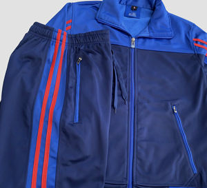 ชุดวอร์มลำลองทรงพอดีตัวสำหรับทุกเพศชุดเสื้อแจ็กเก็ตขนแกะน้ำหนักเบาพิมพ์ลายไซส์ใหญ่ระบายอากาศฤดูร้อนกำหนดโลโก้ได้เอง - Product Image 3