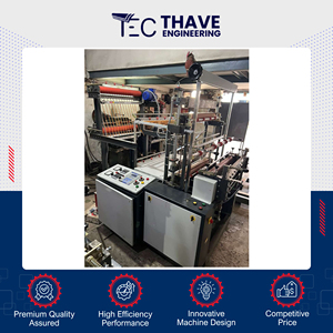 THAVE Machine de découpe et de scellage automatique double étage de qualité supérieure 100% avec alimentation par rouleau à moteur servo 1,5 kW 380 V 1 - Product Image 5