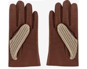 OEM Driven Gants Mode Respirant Crochet Cachemire En Cuir Véritable Robe De Conduite Gants Bouton Sangle Meilleur pour Adulte Hommes Femmes - Product Image 5